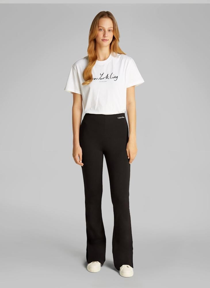 Calvin Klein Jeans - Logo Detail High Waist Leggings - Image 1