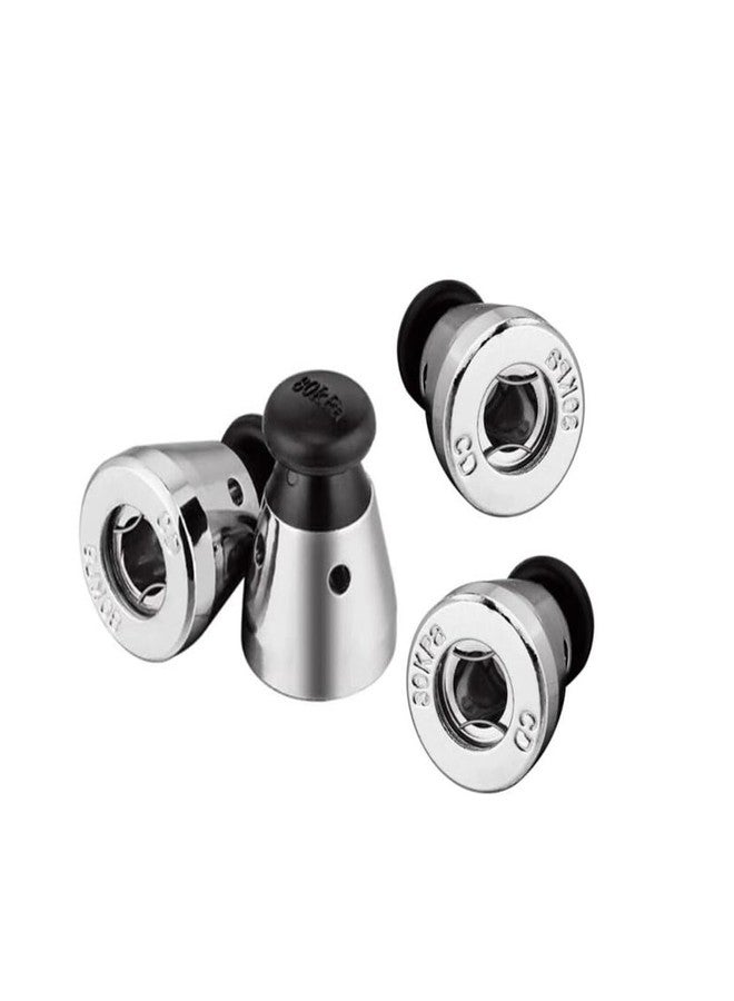 جيلوكيبو صمام تخفيف الضغط العالمي لطنجرة الضغط، أسود، ارتفاع 1.5 بوصة، ملحقات صمام عادم طنجرة الضغط المضاد للانسداد (عبوة من 4 قطع) - Image 1