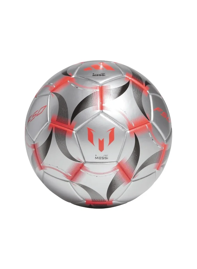 adidas Adidas Messi Mini U Grey Football/Soccer Ball For Unisex