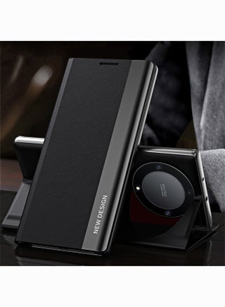 Protector Case for Honor X9a 5g Cover, Smart Ultra Slim Flip Case, Anti-Scratch, Magnetic Closure, Stand Function, Back Cover Case for Honor X9a 5g Black - pzsku/ZB6CFC3CFEA85DB6ADAFDZ/45/_/1736303479/e54b403e-cbc5-4e19-baf1-0970aeeb7df5