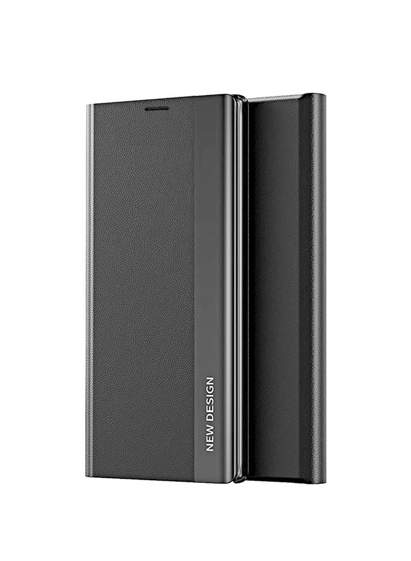 Protector Case for Honor X9a 5g Cover, Smart Ultra Slim Flip Case, Anti-Scratch, Magnetic Closure, Stand Function, Back Cover Case for Honor X9a 5g Black