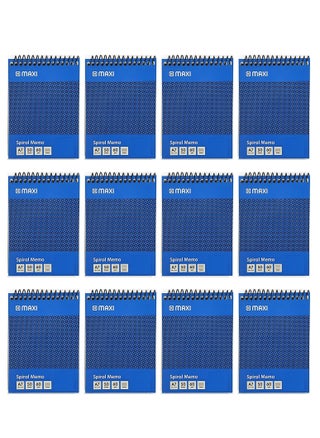 12-Piece A7 Size Notepad With Top Spiral Binding - pzsku/ZB6CFD258580182E52525Z/45/_/1661326271/07bbd077-d0a5-4d1b-8419-53026059187c