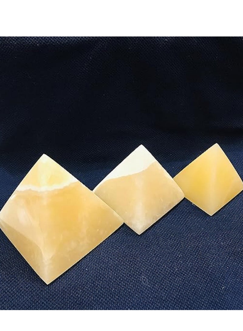 3-Alabaster Pyramids Natural - Image 2