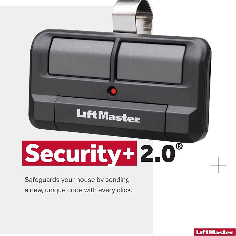 LiftMaster 892LT Two-Button Security+ 2.0 Learning Garage Door Opener Remote Control - Image 3