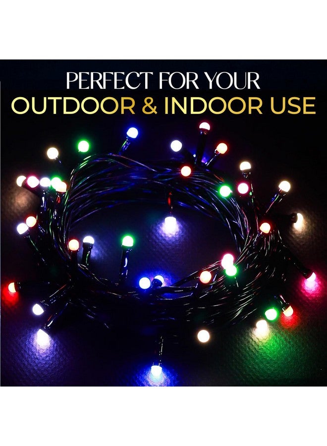 Lexton 40 LED Power Pixel Serial String/Fairy Light | Plug Sourced | Suitable for Home & Outdoor Decoration, Diwali, Christmas, Ramadan, Wedding, Party, Festival (Pack of 5, Multicolor) - Image 4