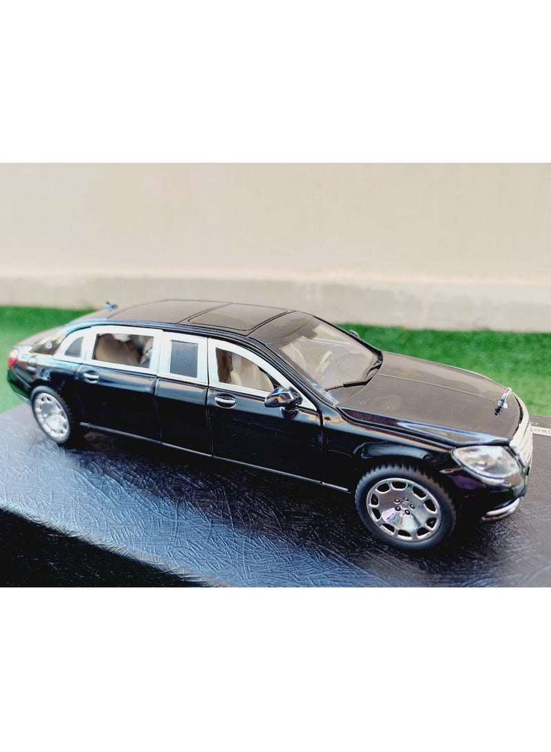 Toyshine 1:24 Metal Die Cast Maybach, Opening Doors, Vehicle Toy Car, 8 Inches, Music and Lights - Image 2