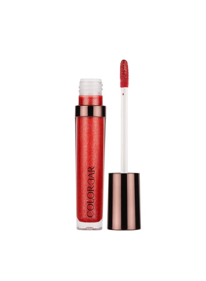 Colorbar Starlit Lip Gloss-Burst, Glossy Finish - Red, 6 ml - Image 1