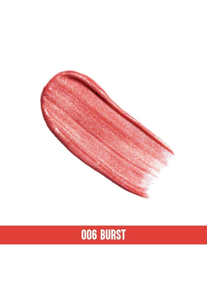Colorbar Starlit Lip Gloss-Burst, Glossy Finish - Red, 6 ml - Image 3