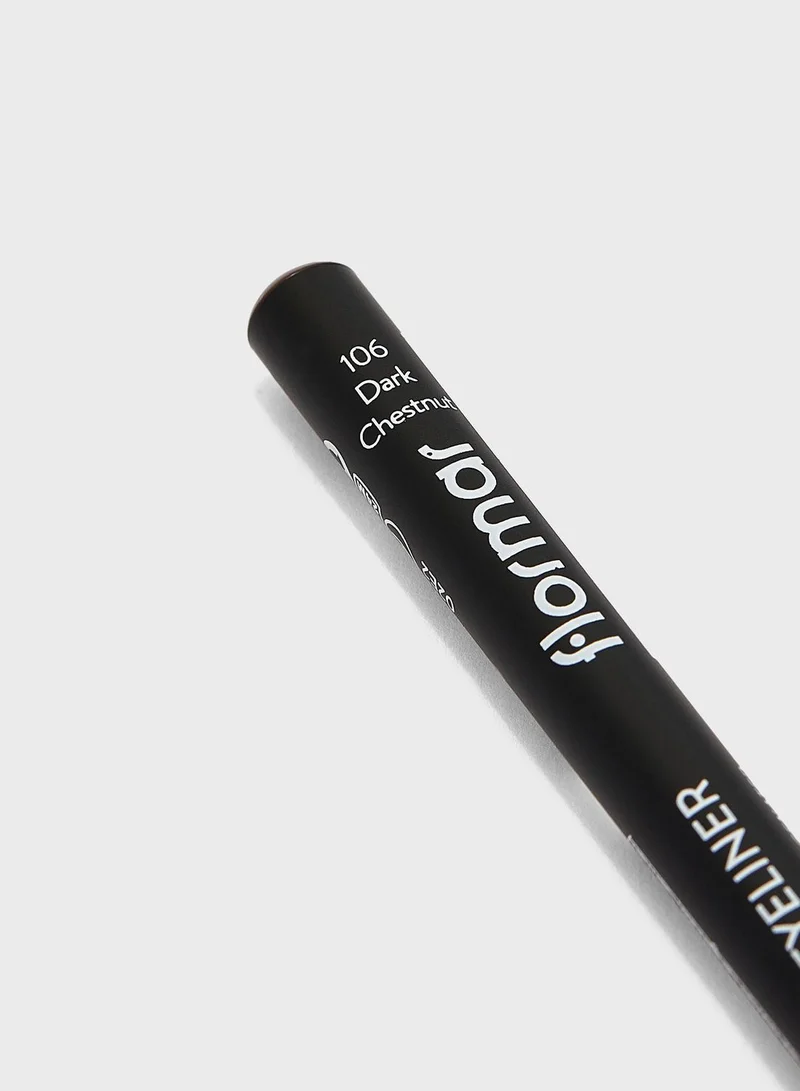 flormar Eyeliner Pencil - 106 Dark Chestnut