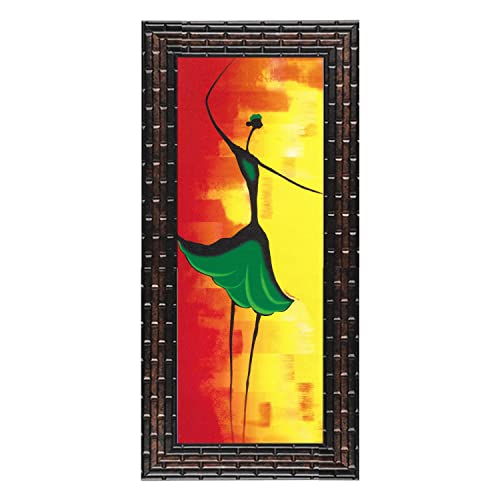 Indianara 3 Pc Set Of Still Life Paintings Without Glass 5.2 X 12.5, 9.5 X 12.5, 5.2 X 12.5 Inch (6 X 13, 10.2 X 13, 6 X 13 INCH, Copper Brown) - Image 4