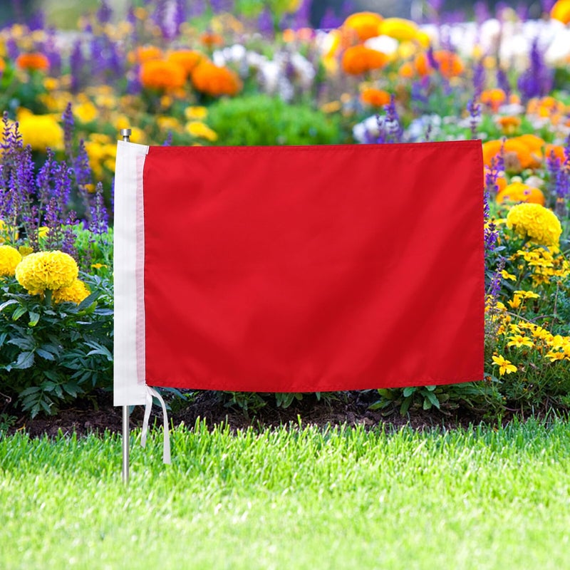 Waterproof Outdoor Garden Yard Flag Set Of 2 40x60cm Red Spring Decoration Banner - Image 5