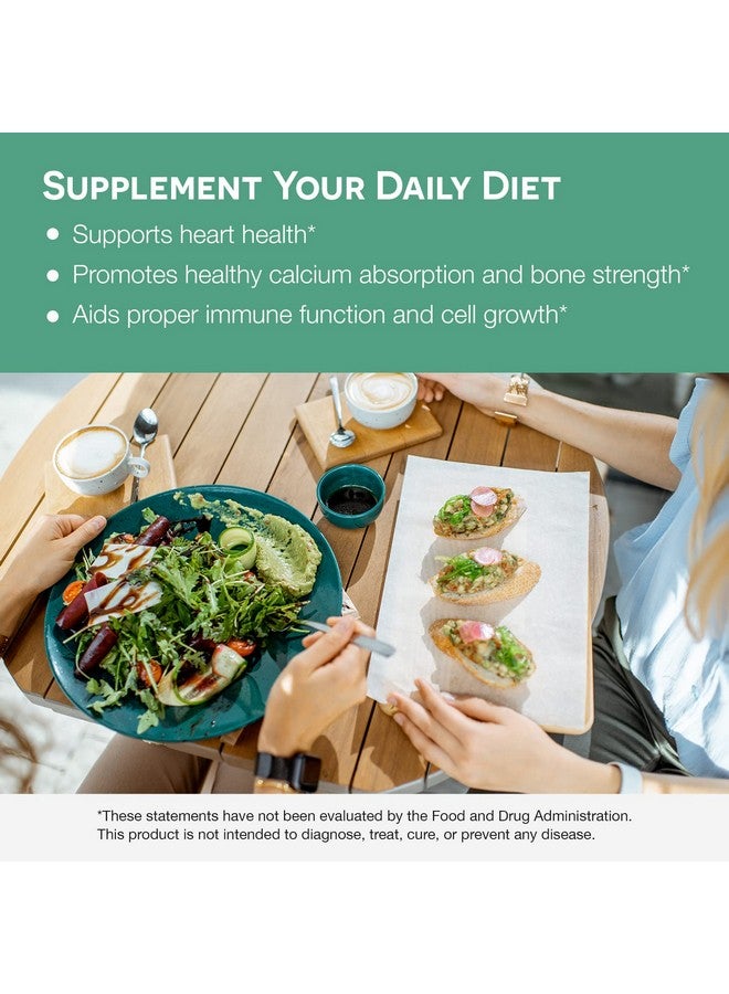 EZ Melts D3 K2 Vitamin 5000 Iu Dissolvable Tablets K2 D3 Vitamin Supplement 5000 Iu To Promote Healthy Calcium Absorption Vegan Vitamin D3 K2 Vitamin D3 With 120Mcg Of Vitamin K2 Mk790 Ct. - Image 4