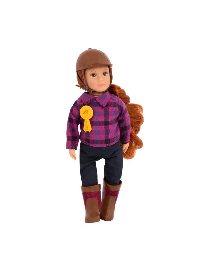 LORI - Horseback Riding Mini Doll - 6-Inch Equestrian Doll - Horse Riding Outfit & Accessories - Clothes, Helmet, Boots & Ribbon - 3 Years + - Samanda - Image 1