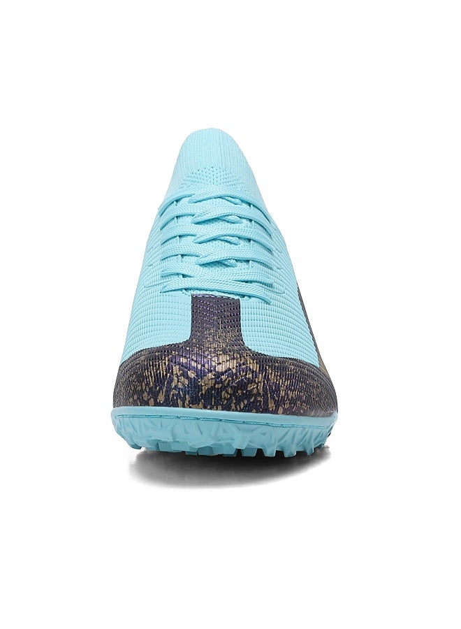 سكاي فيو أحذية كرة قدم للرجال والنساء على أرض صلبة، أحذية كرة قدم منخفضة الارتفاع للجنسين، أحذية كرة قدم خفيفة الوزن للتدريب الاحترافي في الأماكن المغلقة والمفتوحة IC/IN - Image 4