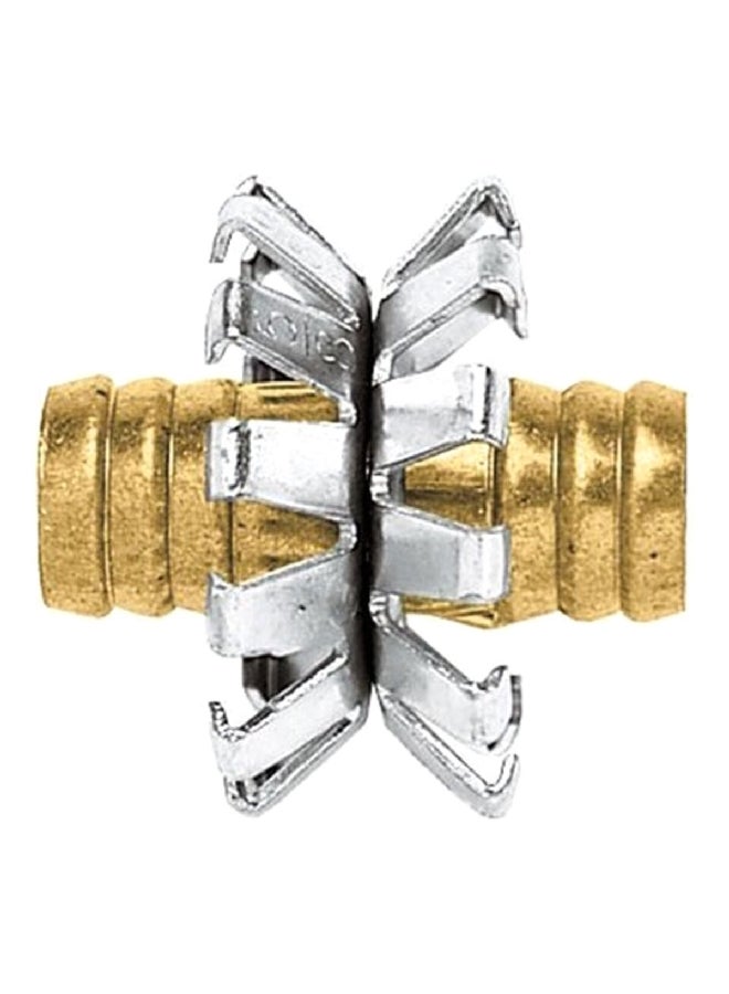 آيس مقرن تثبيت خرطوم انثى مقاس 3/4 انش من ، ذهبي وفضي C34F - Image 2