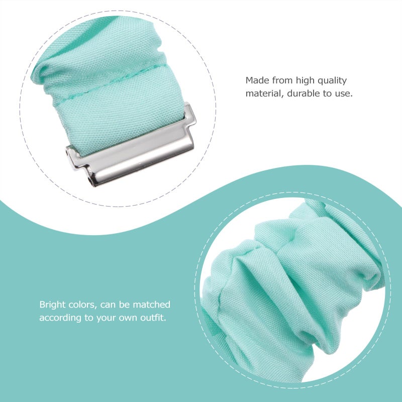 Soft Cloth Smartwatch Bands 2 Pack Elastic Scrunchie Straps For Women Daily Wear - Image 4