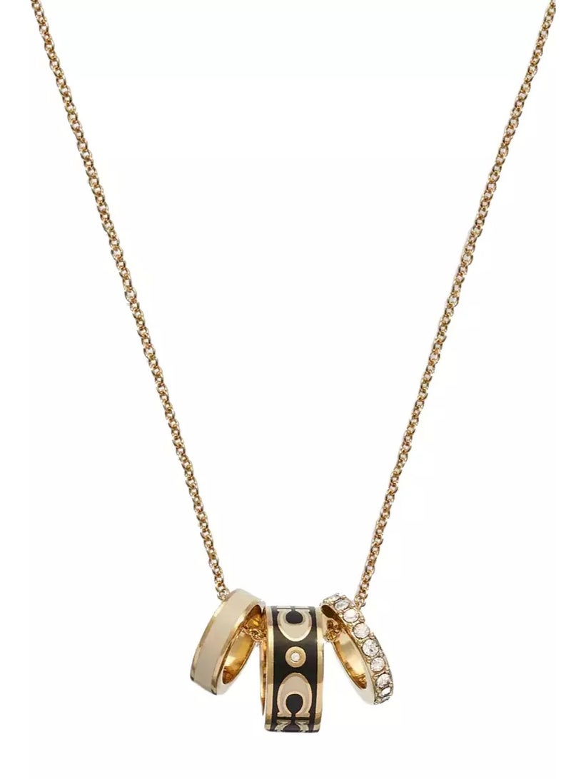 coachoutlet Three-ring necklace - Image 1