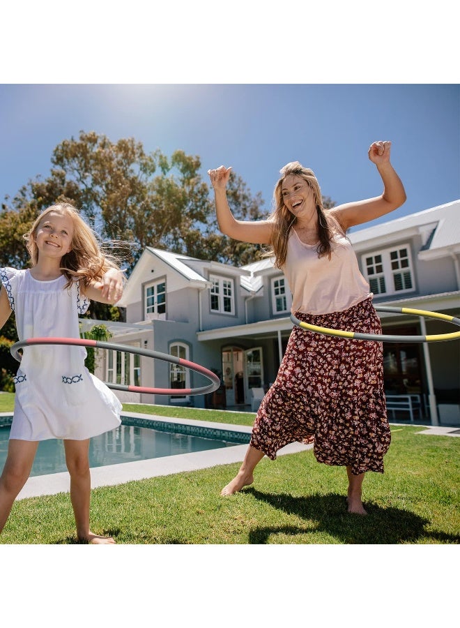 PROIRON Weighted Hula Hoop 0.95kg, Fitness Hula Hoops for Adults, Foam Padded Exercise Hula Hoop Detachable - Image 5