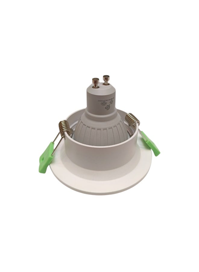 AL SALHIYA LIGHTING Spot Light Frame GU10  DB-1 - White - Image 2