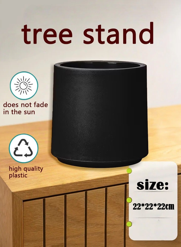 PHISMA A cylindrical plastic tree stand with an elegant design - Image 1