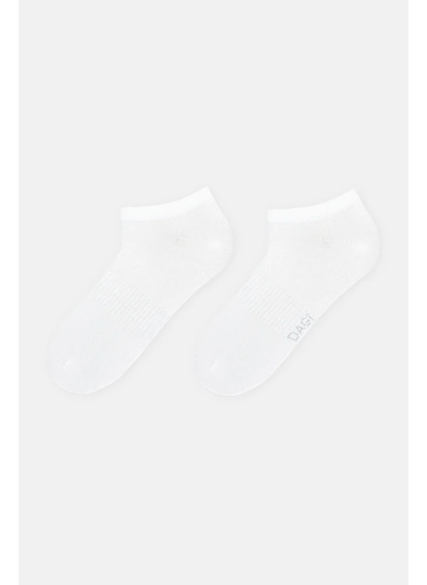 داجي White Men's Sports Socks 2 Pack