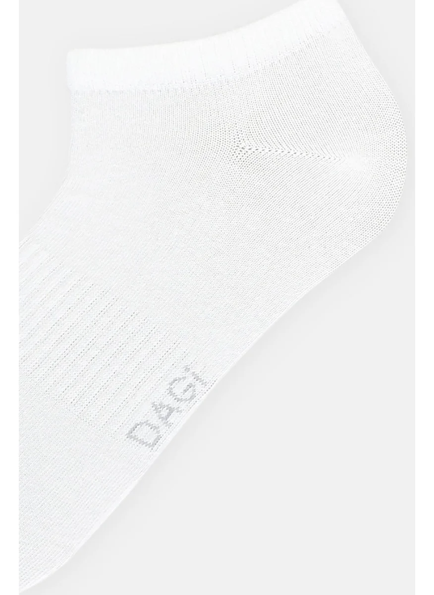 داجي White Men's Sports Socks 2 Pack