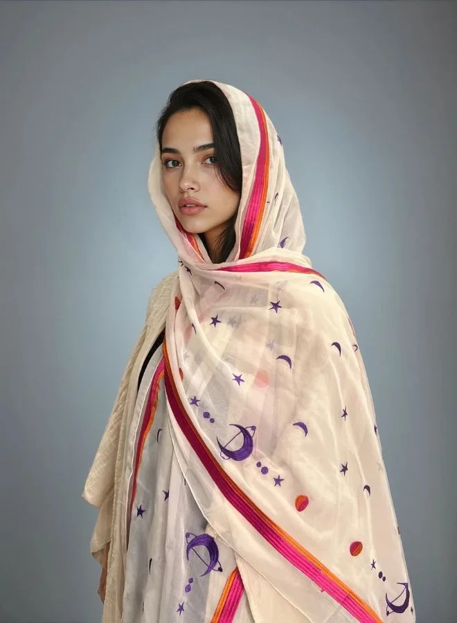 مشروع بلا اسم The Sky Remembered Me - Scarf