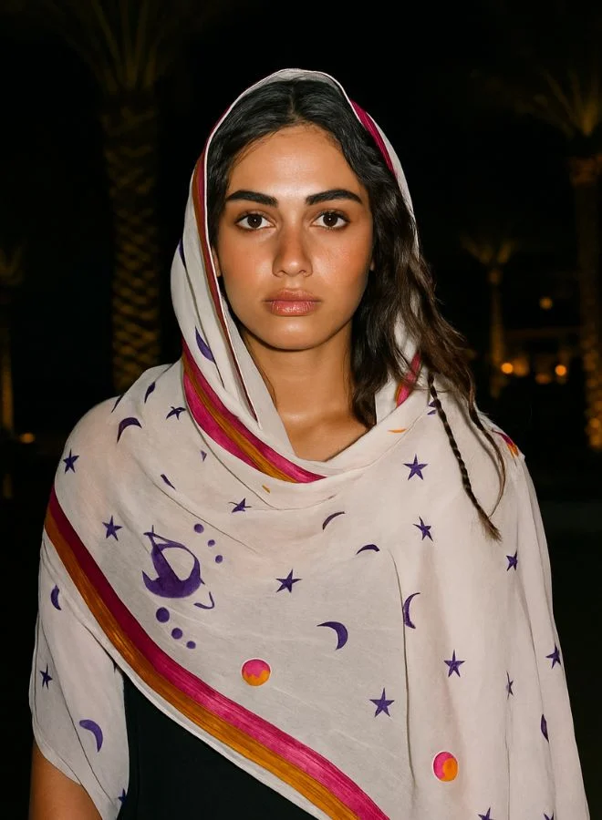 مشروع بلا اسم The Sky Remembered Me - Scarf