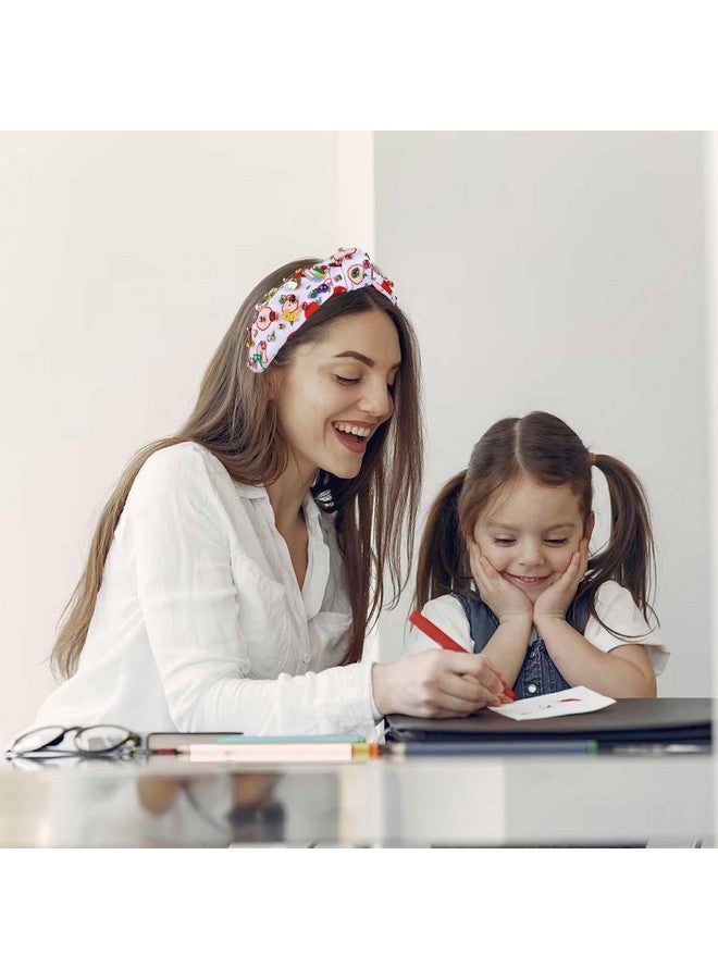 إسكدنيا Teacher Headband For Women Teacher Accessories Crystal Rhinestone Knotted Headband Beaded Embellished Top Knot Headband Back To School Outfits Teacher Appreciation Gifts - Image 2