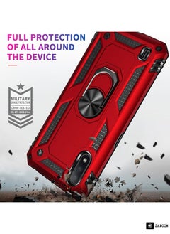 Generic Protective Case Cover For Samsung Galaxy M01 Shockproof TPU + PC Protective Case with 360 Degree Rotating Holder  - Image 5