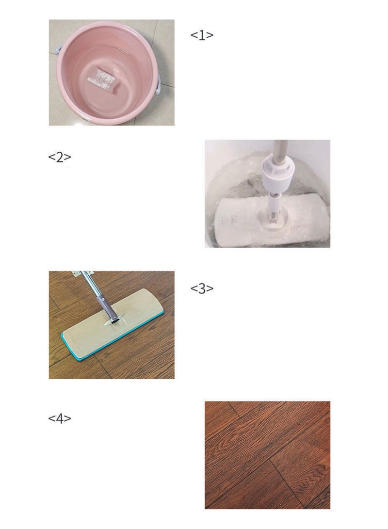 Mopping Artifact Wooden Floor Tile Cleaner Decontamination Fragrance Cleaning Liquid Mopping Cleaning Tablets 100 Tablets - Image 5