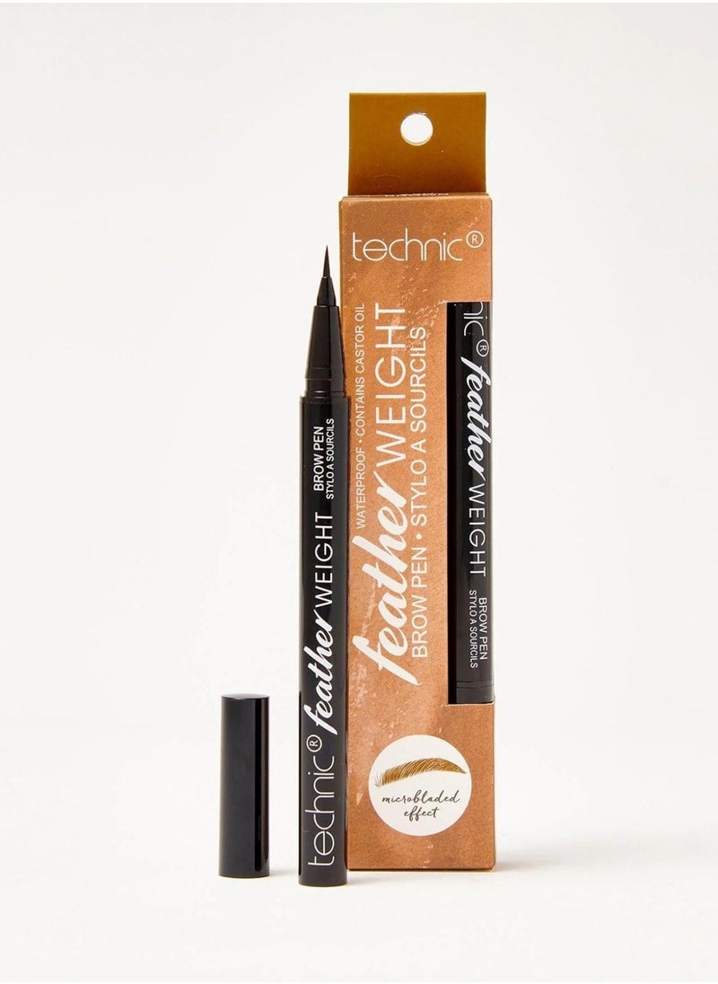 Technic Featherweight Brow Pen Ash Brown  - Image 1