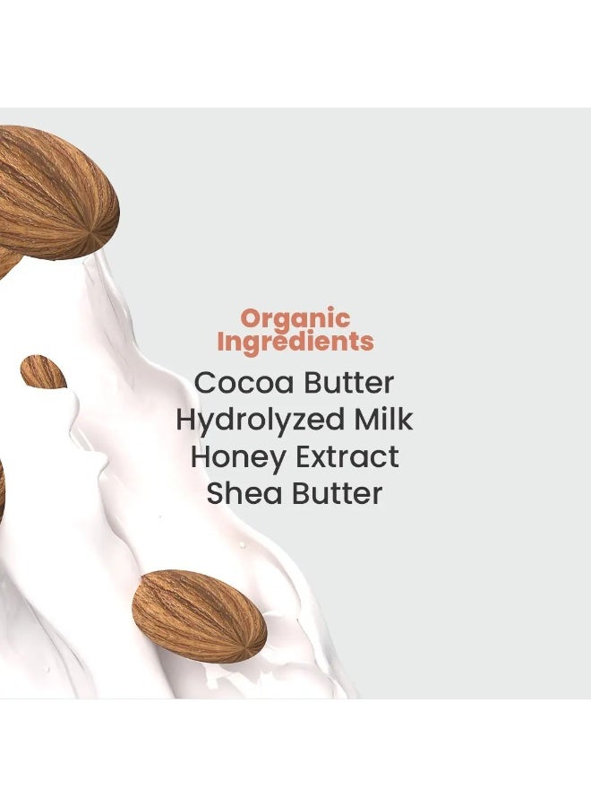 بيوكوس مستحضرات التجميل غسول الجسم المشرق BIOCOS مع زبدة الكاكاو والشيّا (عبوة من 1) – غسول مغذي ومرطب لبشرة متوهجة، مثالي للبشرة الجافة والحساسة، ينظف بلطف ويرطب - Image 4