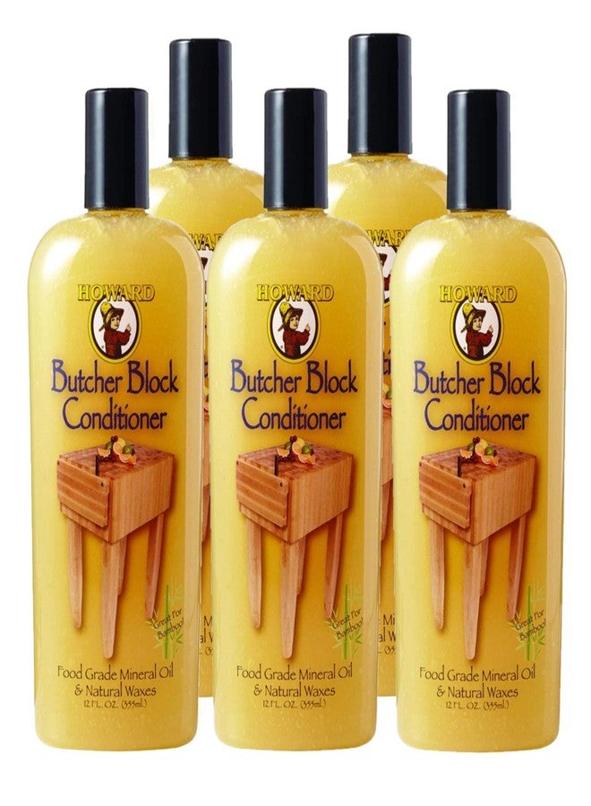 Howard BBC012 Butcher Block Conditioner, 12-Ounce (5) - Image 1