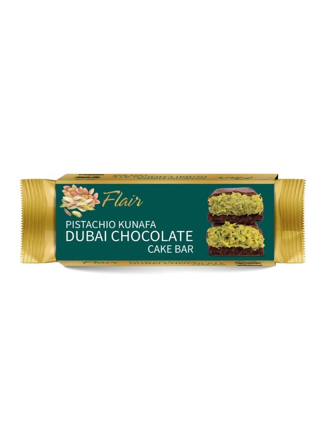 Flair Pistachio Kunafa Dubai Chocolate Cake Bar 55g - Image 1