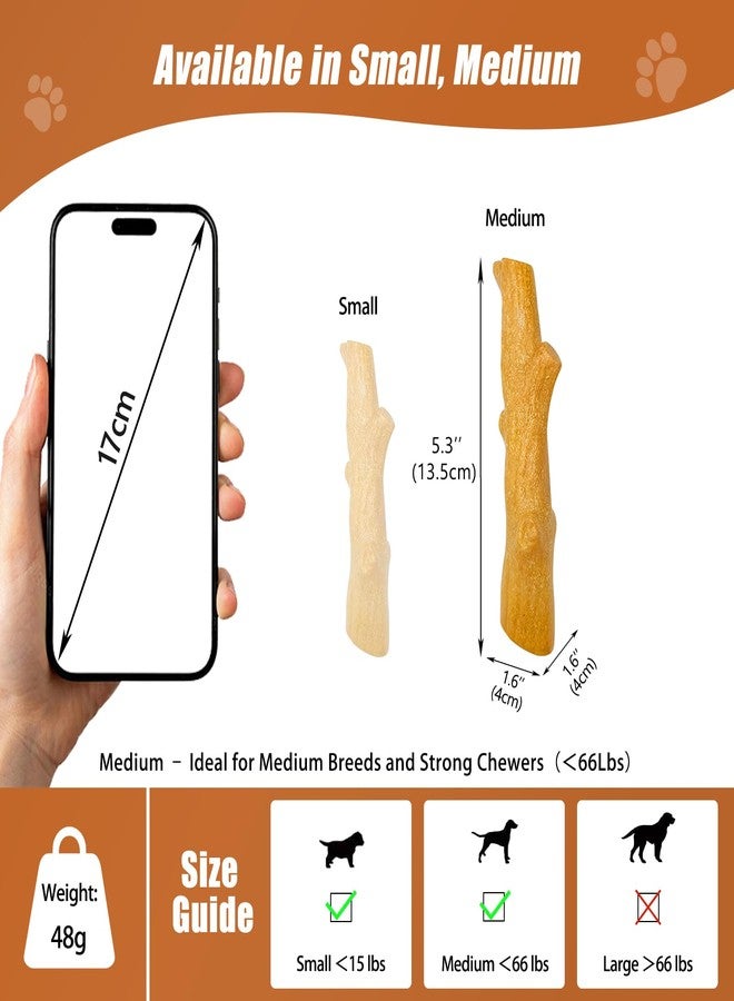 SCHITEC Dog Chew Toy, Durable Chew Stick for Moderate Chewers, Long Lasting Dog Bone Toy with Beef Flavor, Tough Teething Dog Toy for Puppies Small Dogs Under 30lbs (S-2Pack) - Image 5
