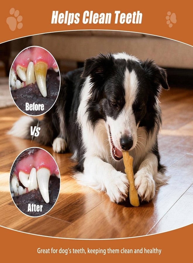 SCHITEC Dog Chew Toy, Durable Chew Stick for Moderate Chewers, Long Lasting Dog Bone Toy with Beef Flavor, Tough Teething Dog Toy for Puppies Small Dogs Under 30lbs (S-2Pack) - Image 4