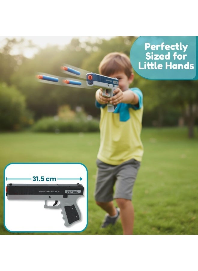 DmarQa Kids Dart Blaster Toy Gun with 10 Soft Foam Darts - Image 5