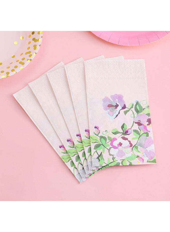 Ready-made Various Types Of Paper Towels Can Be Produced And Can Be Used With Printed Napkins, Rectangular Square Paper Towels-Color:33*33 Paper Towel-orange  - Image 3