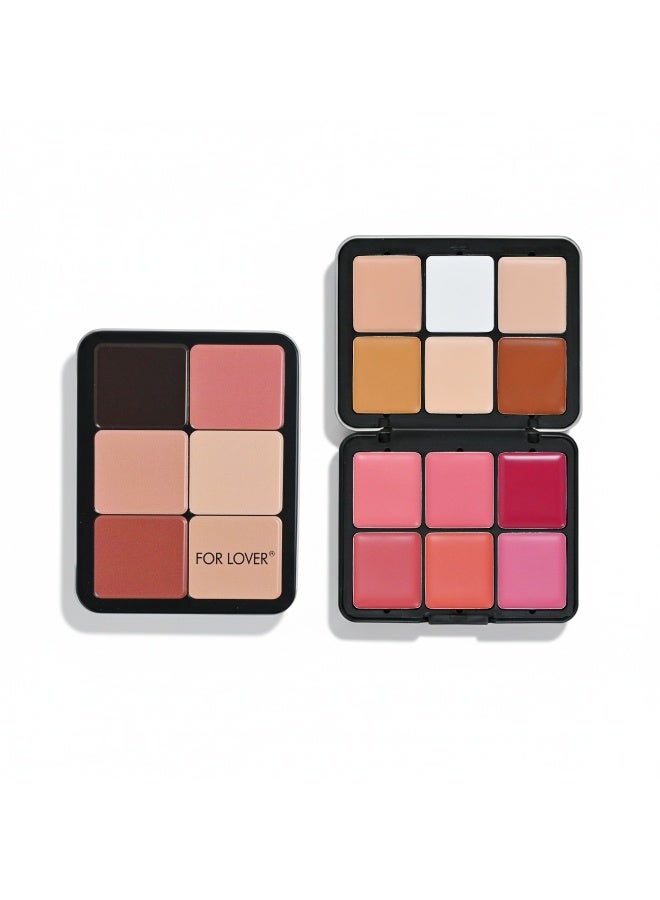 باليت احمر خدود كريمي6لون وكنتور كريمي6لون