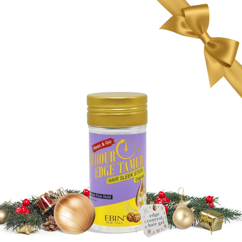 EBIN NEW YORK 24 Hour Edge Tamer Hair Sleek Stick, Extreme Firm Hold, 2.7 oz, Original â€“ Sleek & Go, No Flaking and White Residue - Image 1