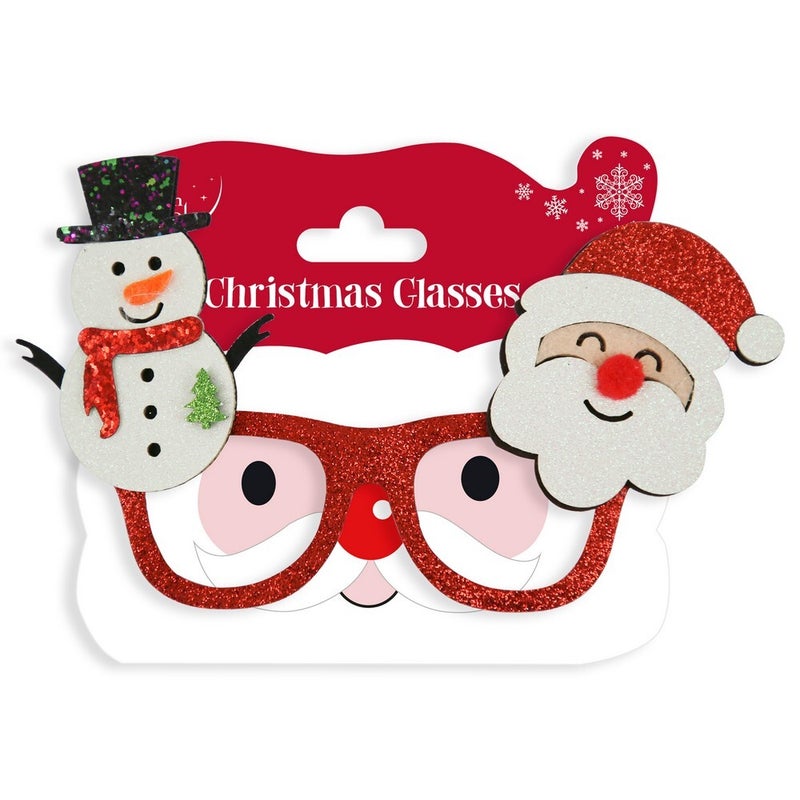 Eurowrap Christmas Character Assorted Glasses – Festive Holiday Party Accessories for Kids and Adults, Seasonal Fun, Christmas Celebration, and Holiday Entertainment - Image 2