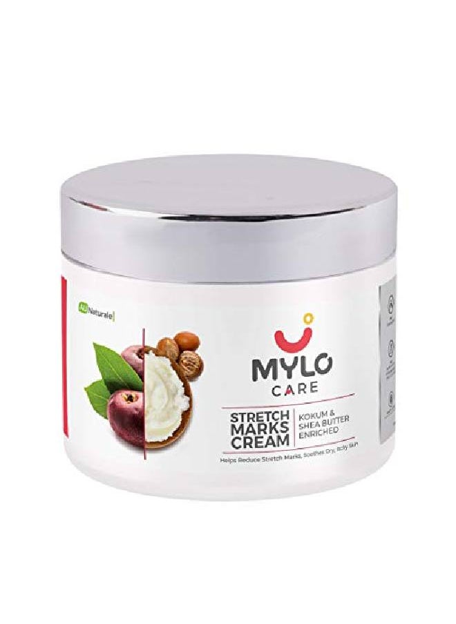MYLO CARE - Stretch Marks Cream For Pregnancy (100 Ml) With The Goodness Of Shea Butter Saffron Kokum Butter And Aloe Vera Australia Certified Toxin Free No Mineral Oils - Image 1