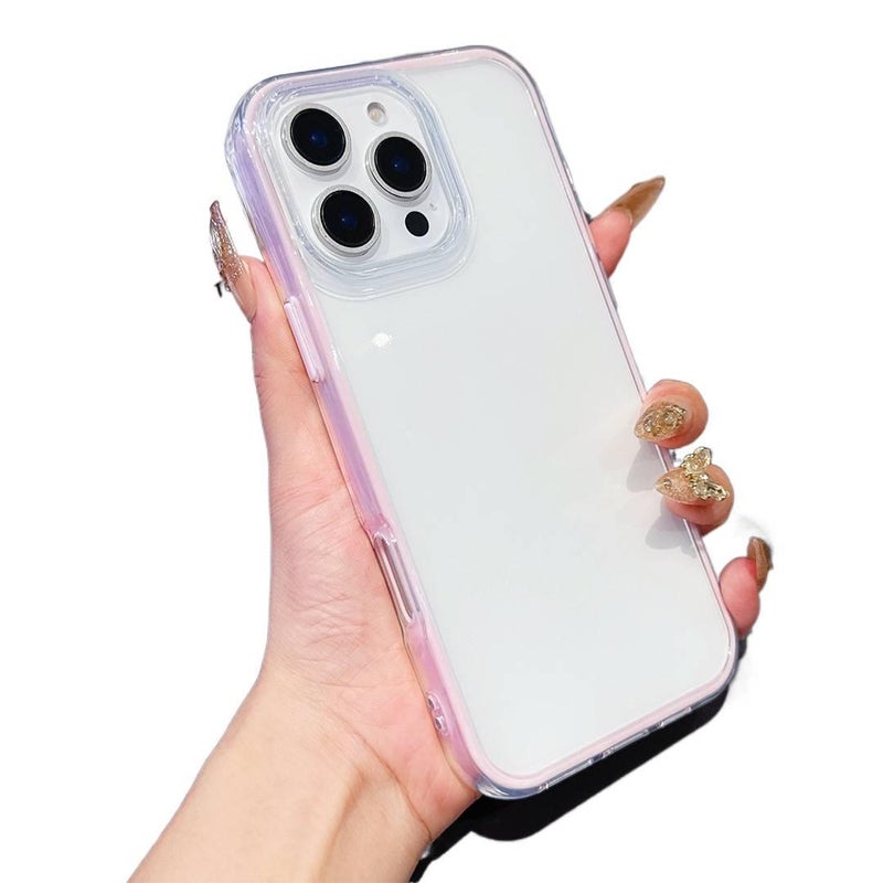 Protective Case | Pink TPU | Shockproof Cover for iPhone 15 / 15 Plus / 15 Pro / 15 Pro Max | Shockproof - Image 1
