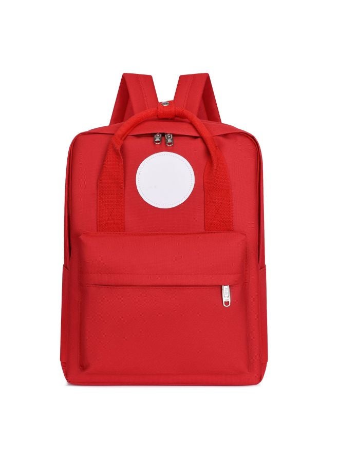 Primary School Schoolbag Custom Printing LOGO Kindergarten Children's Schoolbag Training Class Advertising Custom Printing Schoolbag-Dimensions:Pupil Rose Red - Image 3