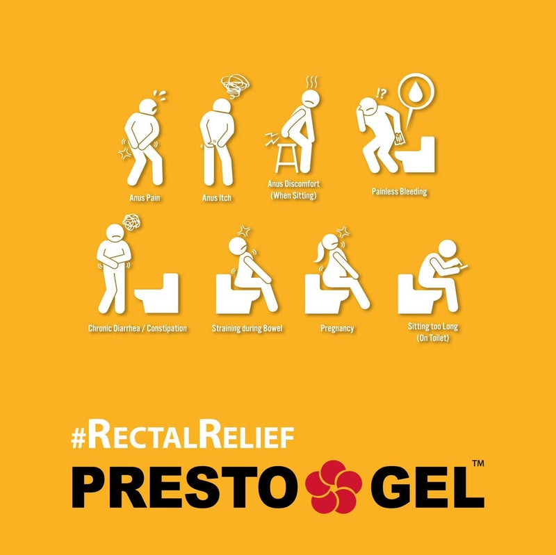 dan pharm Presto Gel - Natural Hemorrhoid Rectal Suppositories - Rapid Hemorrhoid Treatment and Relief from Itching, Swelling, Burning and Discomfort - Pack of 12 - Image 2