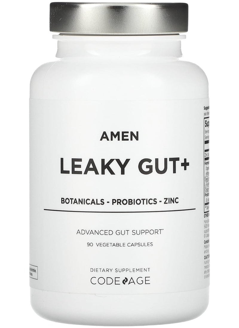 Codeage Amen, Leaky Gut+, 90 Vegetable Capsules 
