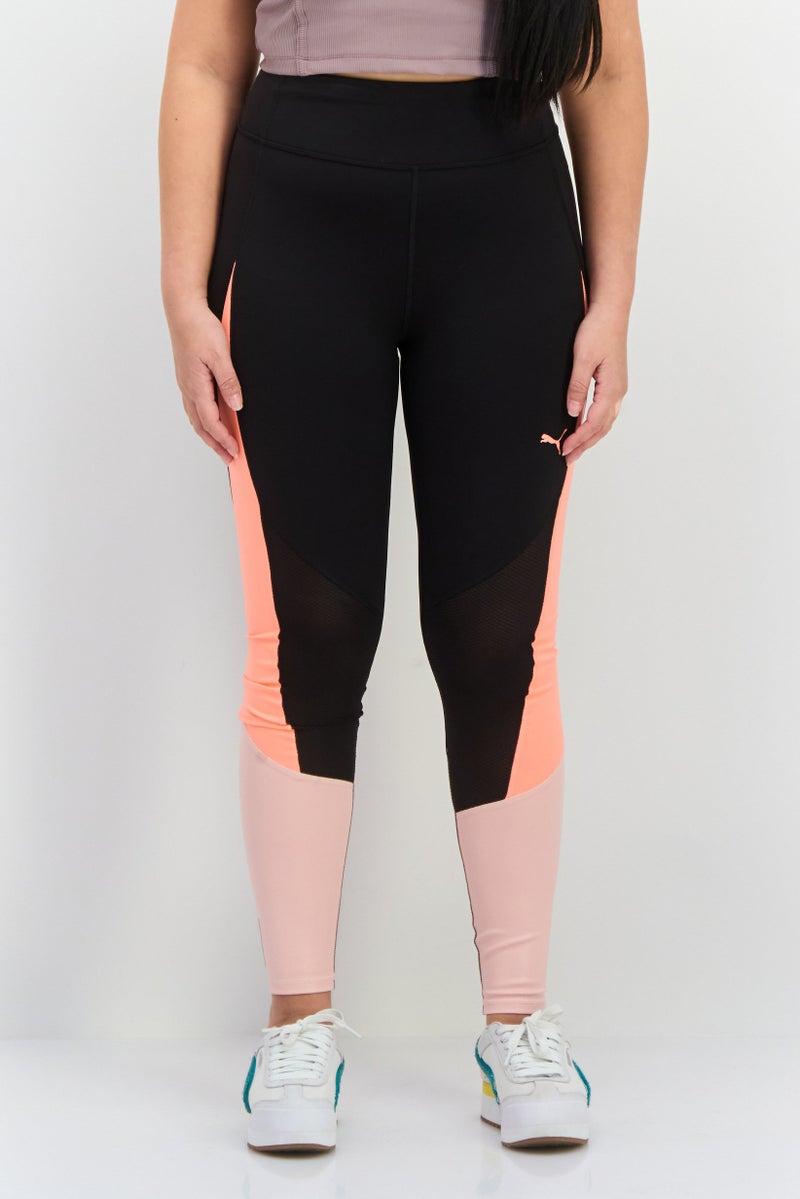 PUMA Women Tight Fit High Waist Training Tights, Black - Image 1