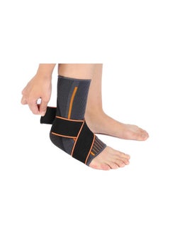 Ankle Support Brace, Compression Breathable Foot Elastic Guard Strap Prevention for Basketball Running(Woman)