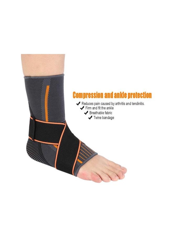 silvercnc - Ankle Support Brace, Compression Breathable Foot Elastic Guard Strap Prevention for Basketball Running(Woman) - Image 1